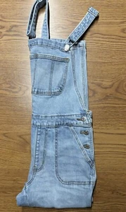 Girls Old Navy Blue Overalls Size 0 (XS) - Picture 1 of 8