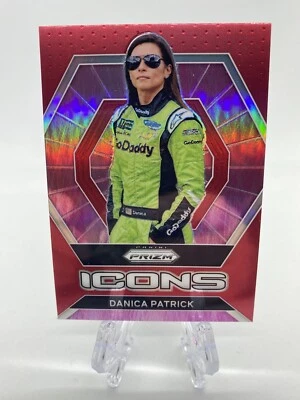 2022 Panini Prizm Racing - Danica Patrick Red ICONS - Image 1 of 2