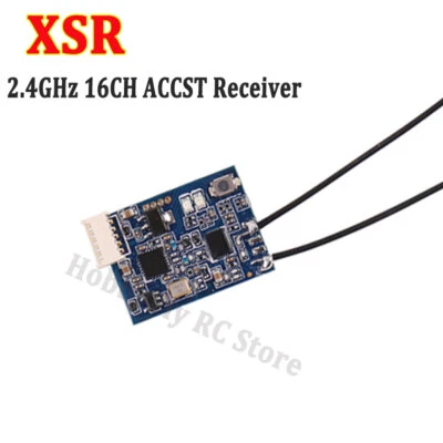 FrSky XSR 2.4G 16CH ACCST Receiver 1-16 SBUS 1-8 CPPM output for RC FPV Drone - Image 1 of 4
