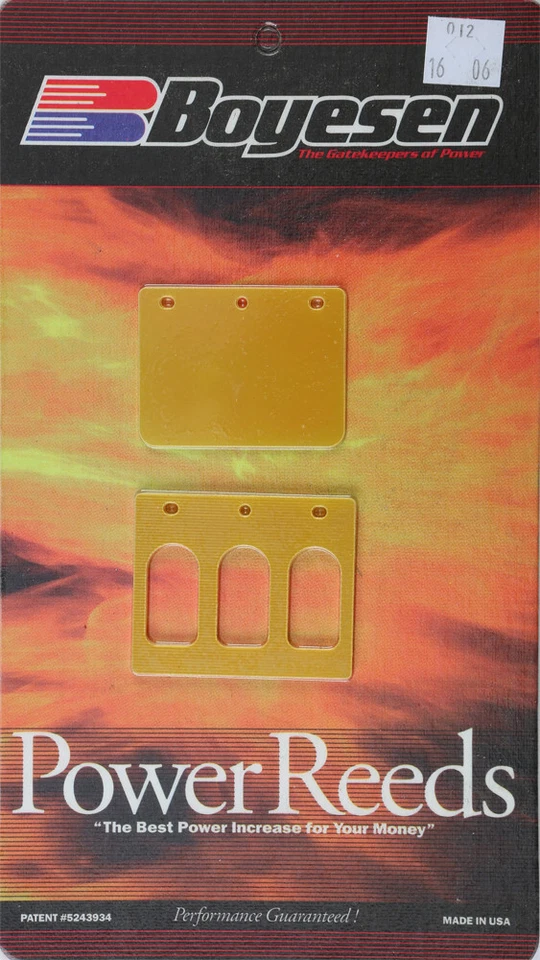 Boyesen Power Reeds for Kawasaki TS SC X2 650 SX Watercraft PWC 1986-1995 - Image 1 of 1