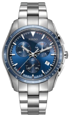 Rado HyperChrome Chronograph Stainless Steel Blue Dial Men's Watch R32259203  — 第 1/4 张图片