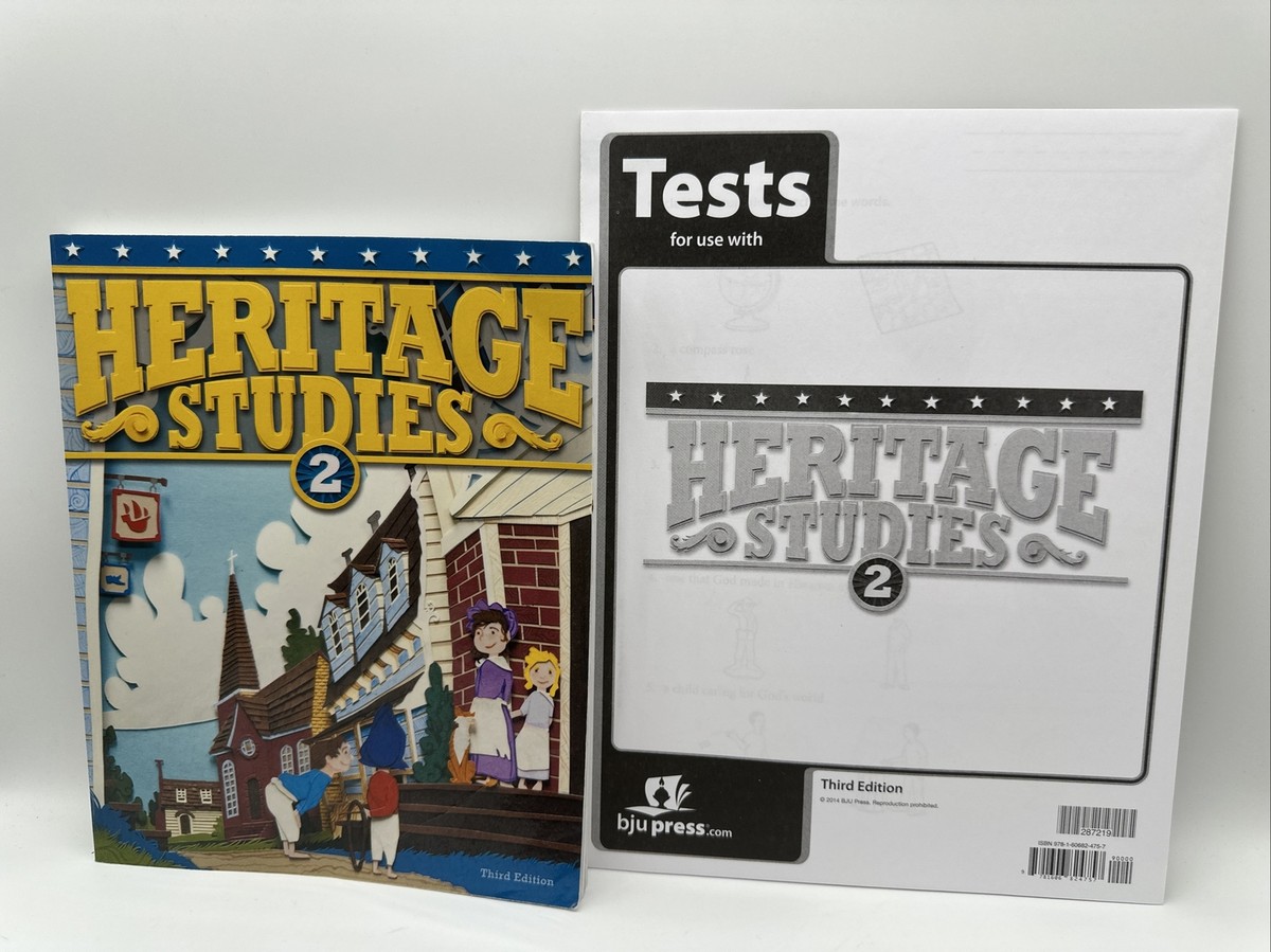 BJU Heritage Studies 2 Student Text & Tests (3rd Edition) 2nd