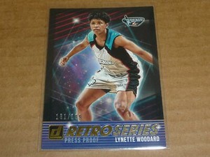 2019 Panini Donruss WNBA RETRO SERIES SILVER /199 LYNETTE WOODARD ROCKERS #4