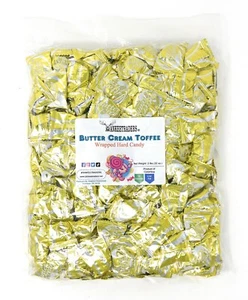 Butter Cream Toffee Candy, 2 lb. Bag ~ YANKEETRADERS® ~ FREE SHIPPING - Picture 1 of 3