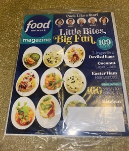 Food Network magazine April 2019 little bites, big fun 109 Recipes Ina Bobby Guy - Picture 1 of 6