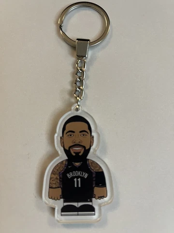 Kyrie Irving Brooklyn Nets Jersey Acrylic Keychain NBA Basketball Cover