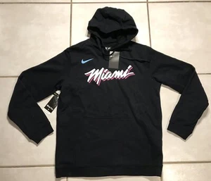 NWT NIKE Miami Heat Vice City Edition Sweater Hoodie CD3242-010 Men’s 2XL - Picture 1 of 9