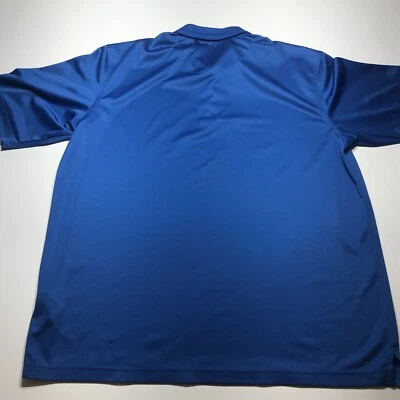 Pebble Beach Performance Polo Mens XXL Blue Short Sleeve Golf Shirt Quick Dry - Image 1 of 4