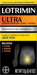 Lotrimin Ultra Antifungal Jock Itch Cream 0.42oz Butenafine Hydrochloride Treatm - Picture 1 of 12