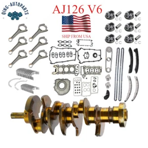 Engine Rebuild Overhaul Kit Crankshaft Rod For Jaguar Land Rover AJ126 3.0L V6 - Picture 1 of 23