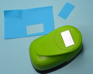 1x2" RECTANGLE Punch - Picture 1 of 3