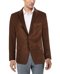 Blazer Abrigo Deportivo Ralph Lauren Para Hombres Marrón Chocolate Pana Nuevo con Etiquetas $295 Talla 40 L - Imagen 1 de 2