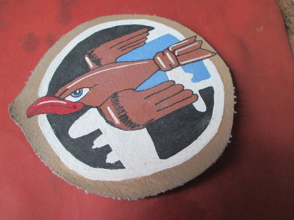 WWII USAAF B-17 BIRD 91 ST BOMB GROUP   8 AAF FLIGHT JACKET  PATCH (A) - Image 1 of 1