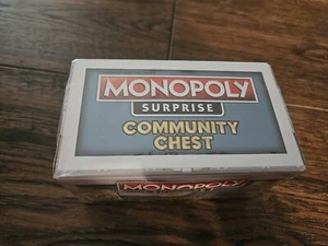 Hasbro Monopoly Surprise Community Chest New Sealed Blue Chest 3TT NEW SEALED - Picture 1 of 7