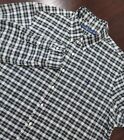 Ralph Lauren Button Down Shirt Mens Size 2XL Navy Green White Plaid Classic Fit