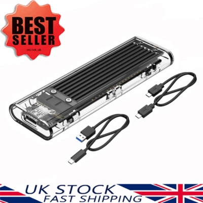 ORICO M.2 NVMe SSD Enclosure USB 3.1 Type C M2 PCIe Adapter Gen 2 10Gbps Case - Image 1 of 4