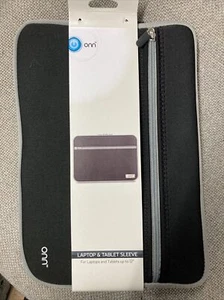 Laptop & Tablet Sleeve Soft Case up to 12" New Padded Neoprene By ONN - Picture 1 of 2