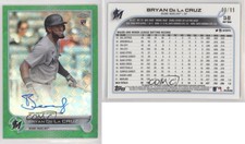 2022 Topps Chrome Logofractor Edition /99 Bryan De La Cruz #CA-BD Rookie Auto RC
