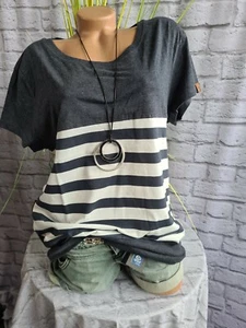 Shirt alife and kickin Kurzarm grau weiß Gr. S bis XXXL (3 512) NEU