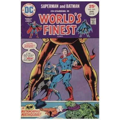 World's Finest Comics #229 DC comics Fine [q' - Image 1 of 4