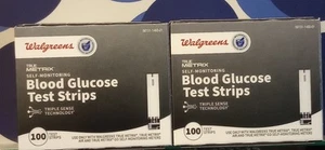 2 Boxes 100 ea True Metrix Test Strips-Walgreens-6/26-$34.99-Free Ship - Picture 1 of 3