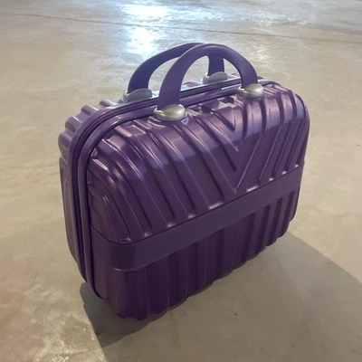 Equipaje rígido pequeño tamaño de viaje - Carcasa rígida MiiR nunca usada púrpura Foto 1 de 4