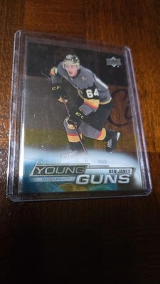 2022-23 Upper Deck Series 2 Young Guns Clear Cut Ben Jones #467 Rookie RC - Image 1 of 2