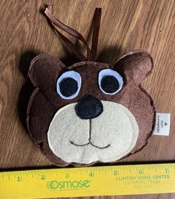 Brown Organic Catnip Bear Cat Kitten Toy Handmade Handcrafted - Image 1 of 3