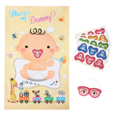  Dummy Stickers Birthday Party Decorations Favors Kids Game Poster - image 1 of 4