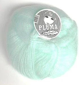 Rosario Pluma #68 100% hilo acrílico - verde pálido - Imagen 1 de 1
