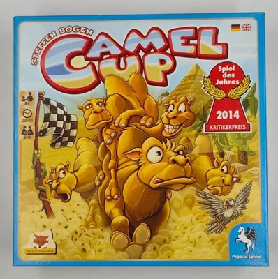 🐪 Camel Up Pegasus Spiele – Spiel des Jahres 2014 Brettspiel komplett 🎲 - Bild 1 von 4