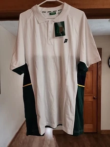 Vintage Prince Tennis Sportswear Poloshirt XL Brandneu mit Etikett Mehrfarbig Neu - Bild 1 von 13