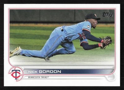 2022 Topps #598 Nick Gordon /300 advanced Stats Card TCCCX - Image 1 of 2