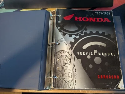 Manual de serviço de fábrica Honda CBR600RR 2003 - 2006 - Imagem 1 de 2