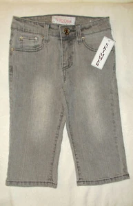 NWT Vigoss Girls Embellished Bling Pocket Capris Jeans Jean Sizes 10 SHIP FREE - Picture 1 of 3