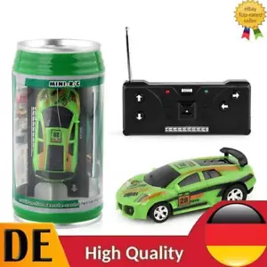 Kann ferngesteuertes Auto LED-Licht Mini-RC-Rennfahrzeugmodell für Kinder (Grün) - Bild 1 von 9