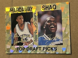 1993-94 SPORTS STARS - TOP DRAFT PICKS - S O'NEAL / A HARDAWAY GOLD SIG #/15,000 - Picture 1 of 2