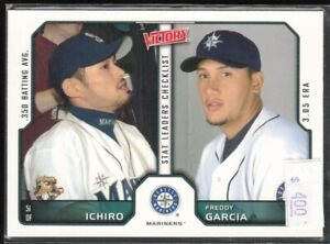 2002 Upper Deck Victory #100 Ichiro Suzuki/Freddy Garcia Seattle Mariners
