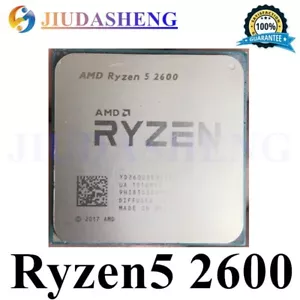 AMD Ryzen 5 2600 Six-Core 3.4-3.9 GHz 16M AM4 65W Desktop CPU Processor R5-2600 - Picture 1 of 1