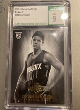 2015-16 PANINI COURT KINGS DEVIN BOOKER ROOKIE LEVEL 4 #213 RC 84/175 CSG 9