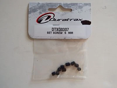 DURATRAX - SET SCREW 5 MM - Model # DTXQ0307 - Image 1 of 2