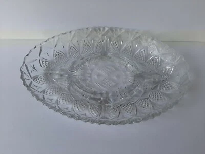 Gibson Home Jewelite Five Section Glass Relish Dish 12 1/4" New In Box - Image 1 of 4