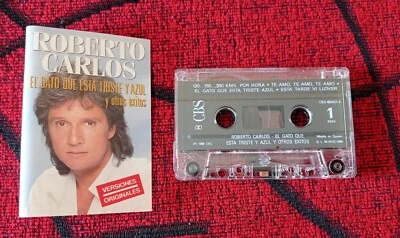 ROBERTO CARLOS ** El Gato Que Esta ... y Otros Exitos ** 1986 SPAIN CASSETTE - Image 1 of 3