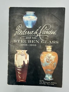 Vintage Frederick Carder STEUBEN GLASS 1903-1933 Catalog Book Published 1966 - Imagen 1 de 13