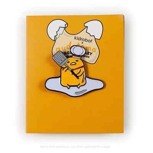 Kidrobot x Gudetama Eggstra Lazy Enamel Pin Series - Eggcellent Cook (2/20) - Picture 1 of 1