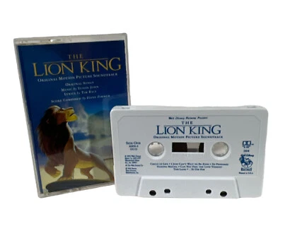 Disney The Lion King Motion Picture Soundtrack  cassette tape Elton John - Image 1 of 4