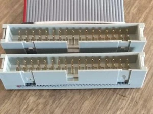 ** 34-FACH FLACHBANDKABEL MIT IDC STECKER/STECKER - 10 cm bis 60 cm Länge ** - Bild 1 von 5