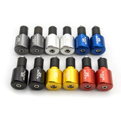 CNC Handle Bar Ends Handle Grip Plug For Suzuki GSXR600 GSXR750 GSXR1000 A Pair - Imagem 1 de 4