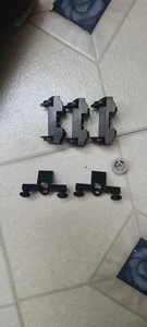 3x schwarze Lego Eisenbahn Räder Montage Rad & x2 Kupplung Stck. - Bild 1 von 1