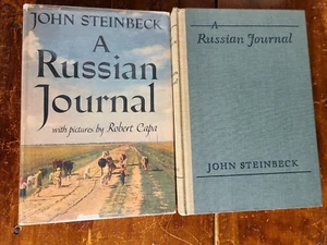 A Russian Journal by John Steinbeck. 1st Edition, First Printing 1948 HCDJ - Picture 1 of 3